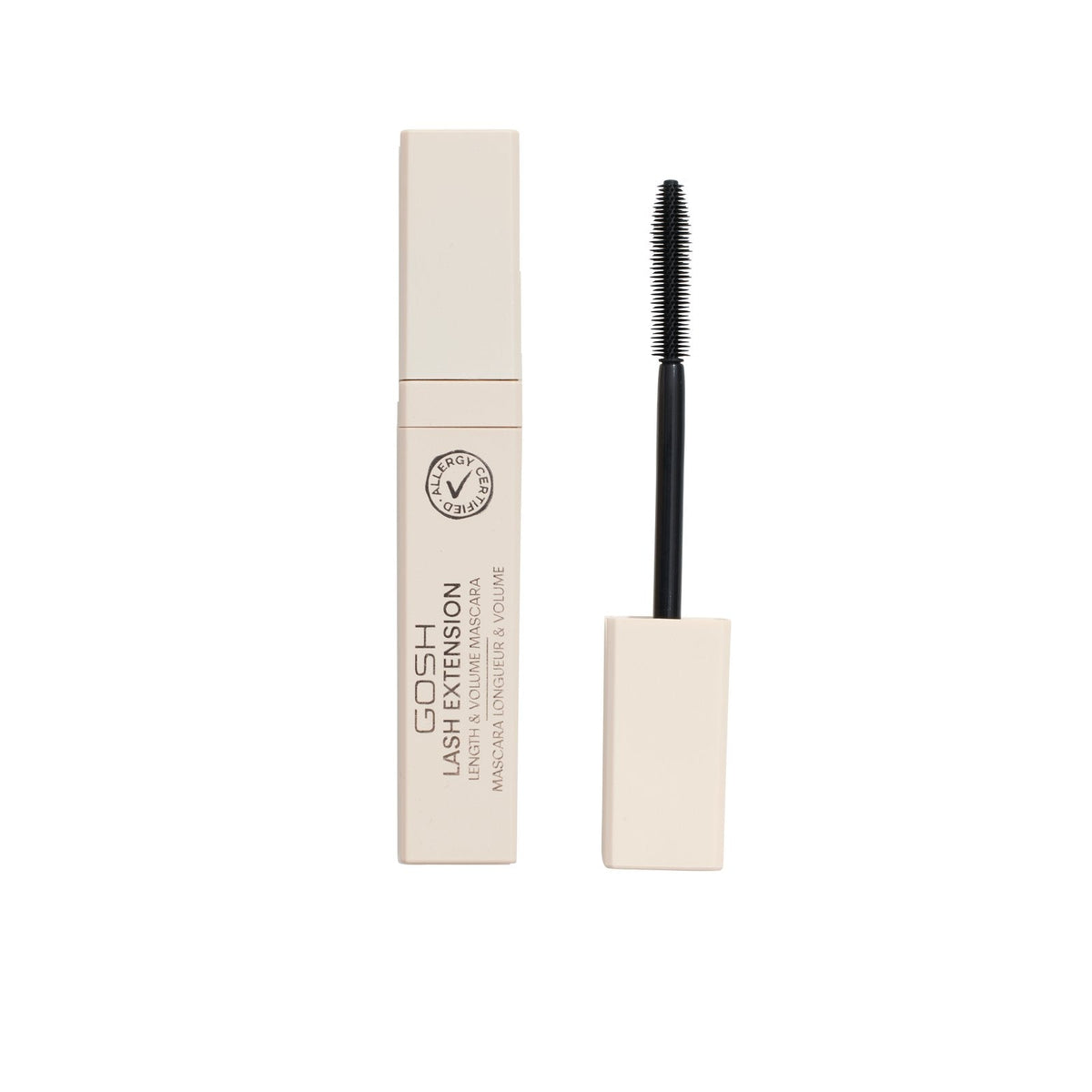 GOSH LASH EXTENSION Length & Volume Mascara — Спирала за обем и удължаване с огледало