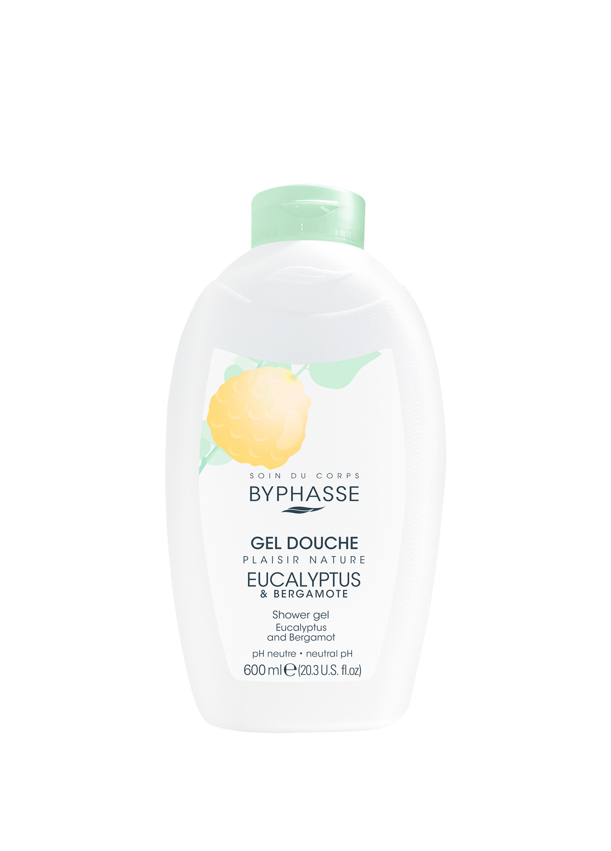Byphasse Душ - гел за тяло EUCALYPTUS & BERGAMOTE 600 мл
