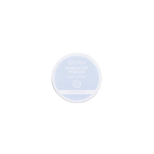 GOSH Prime'n Set Powder Hyaluronic Acid — Прахообразна база и матираща пудра с хиалуронова киселина