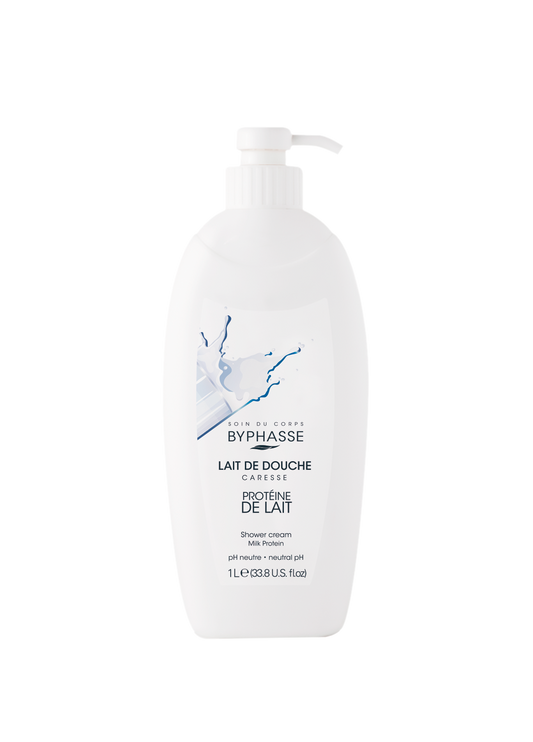 Byphasse Душ крем за тяло MILK PROTEIN 1 л